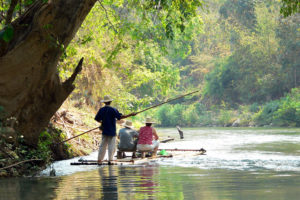 Bamboo-Rafting